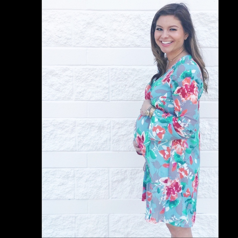 Floral Long Sleeve Dress